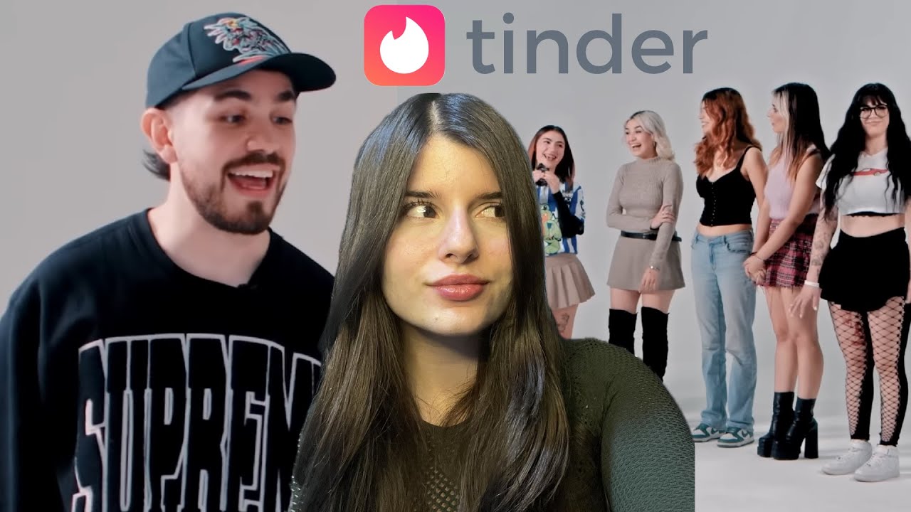 Mel reaccionando a Tinder en la vida real (JUANSGUARNIZO VS 20 MUJERES)