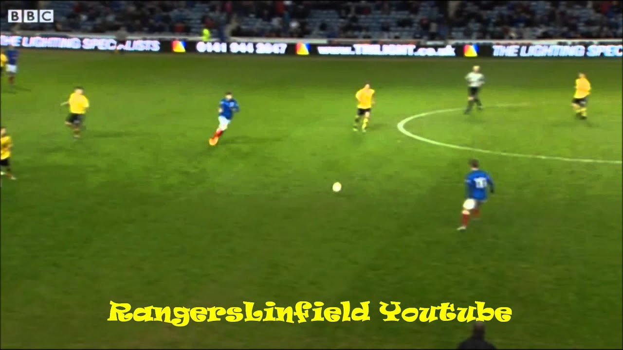 Scottish 3rd Division: Rangers 1 - 1 Montrose HIGHLIGHTS 26/1/13