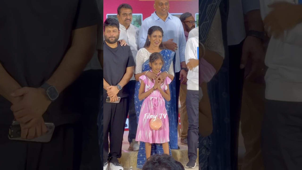 Actress Aamani with her daughter snapped at North America Telugu Society Event | Filmy TV |