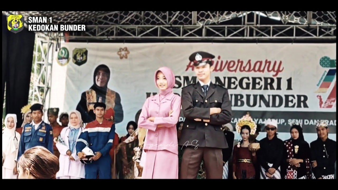 MOMENTS SMAN 1 KEDOKAN BUNDER DI TAHUN 2024 #sekolah #ulangtahun