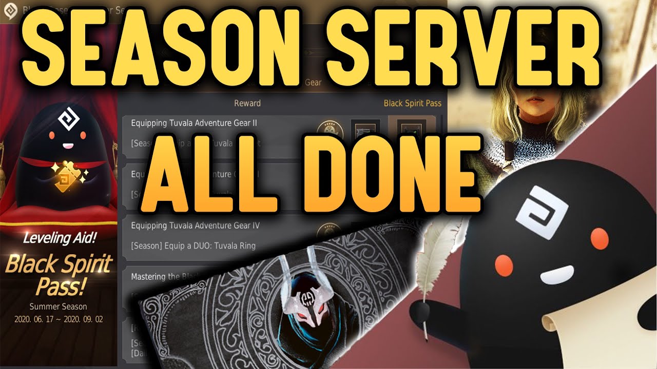 All Tasks complete in Season Server!! | Daily Dose of BDO #97