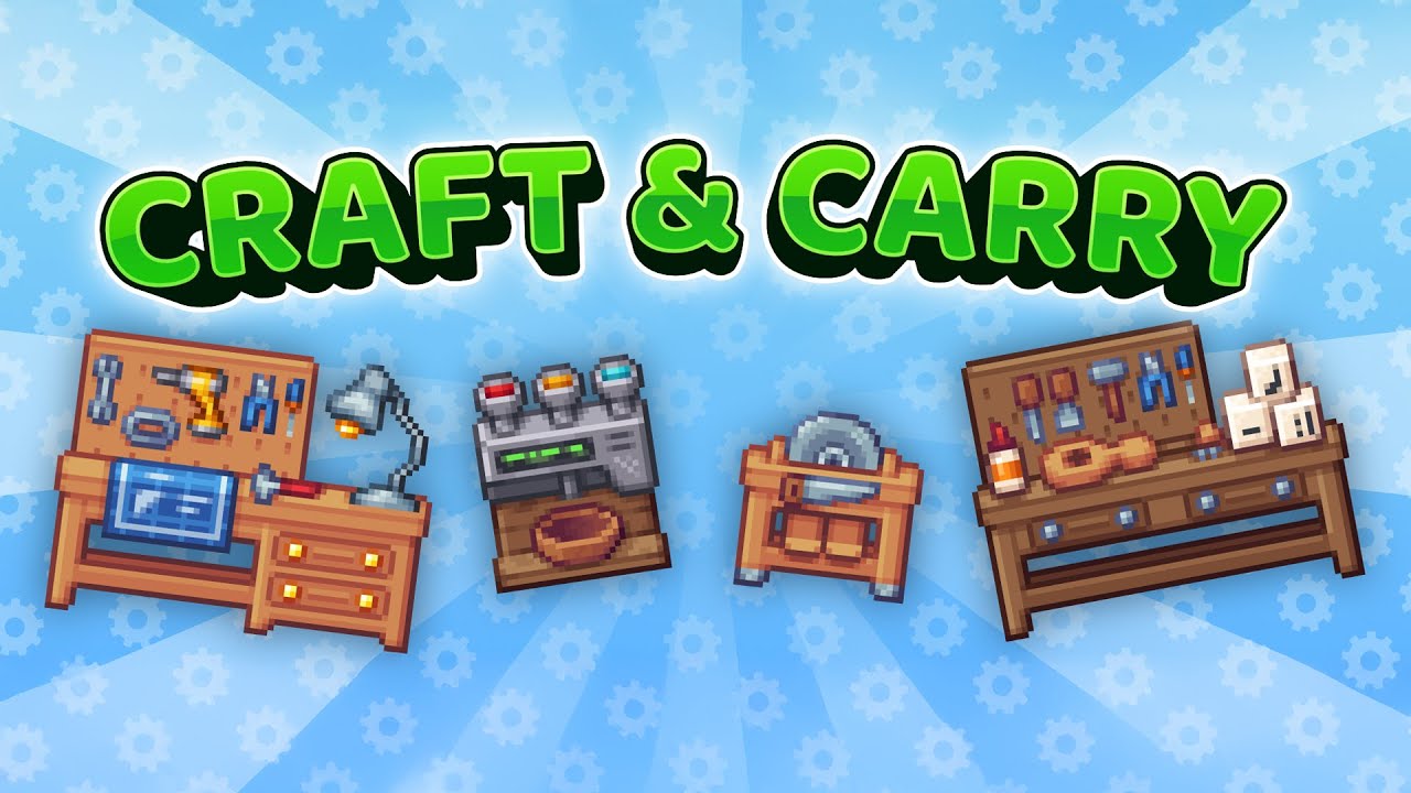 Craft & Carry Update! 🛠️ New Stack Limit, Stations & Quests 😁