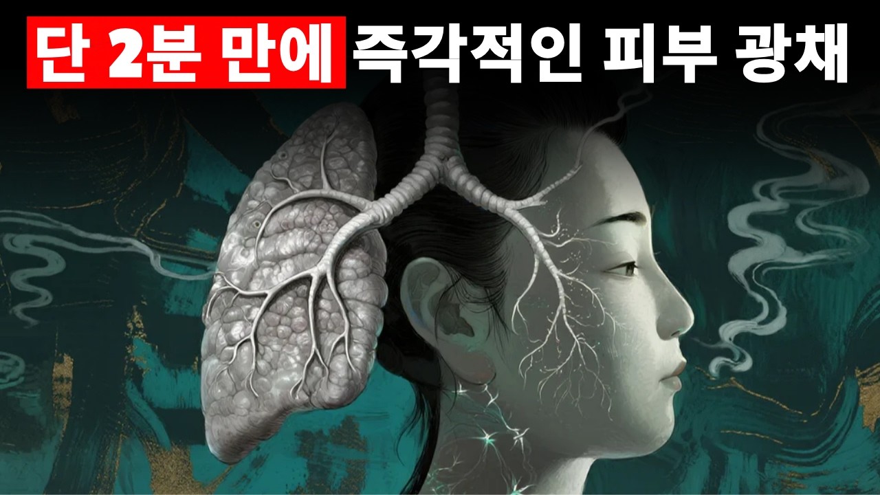 일본 황실의 비밀: 단 2분 아침 호흡으로 즉각적인 피부 광채 & 항노화 효과 (미주신경 리셋)