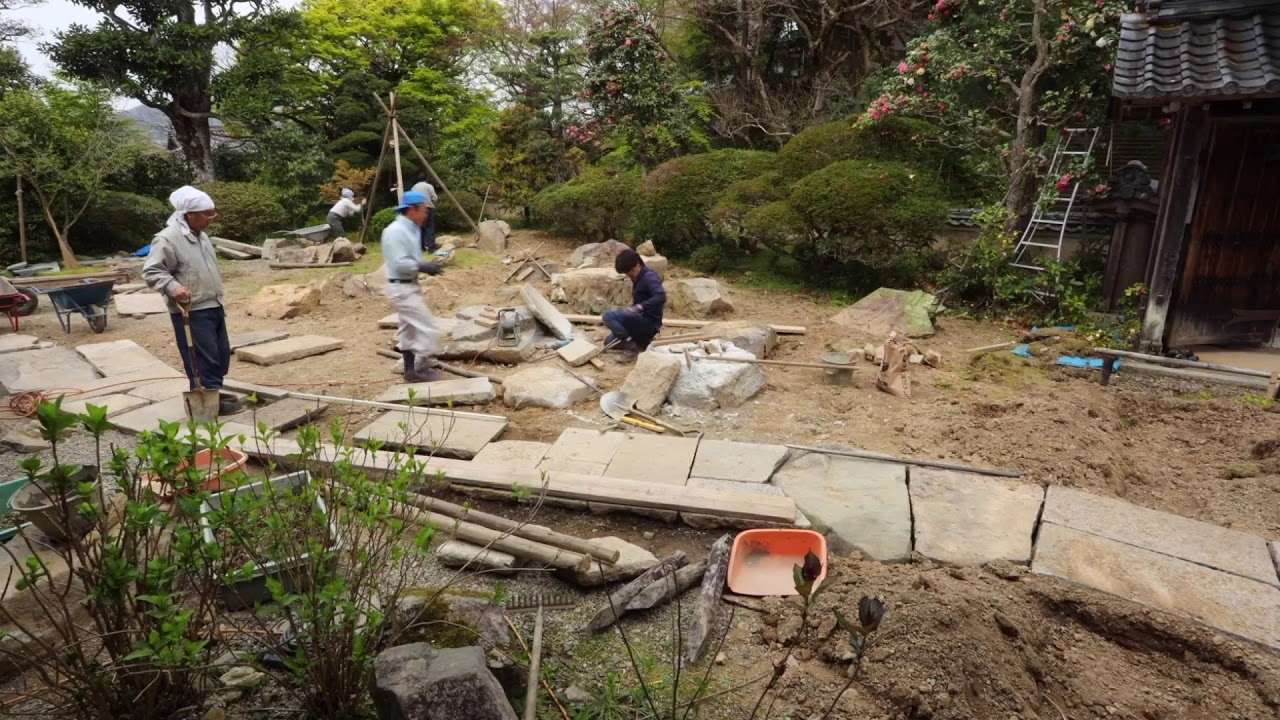 京都 福知山 観音寺　古川三盛 作庭の記録　90