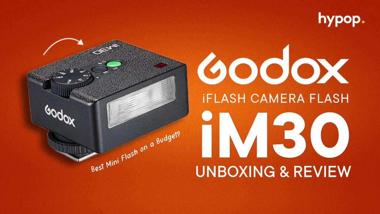 Best Mini Flash on a Budget? New Godox iM30 Camera Flash | Unboxing & Review #godox #photography