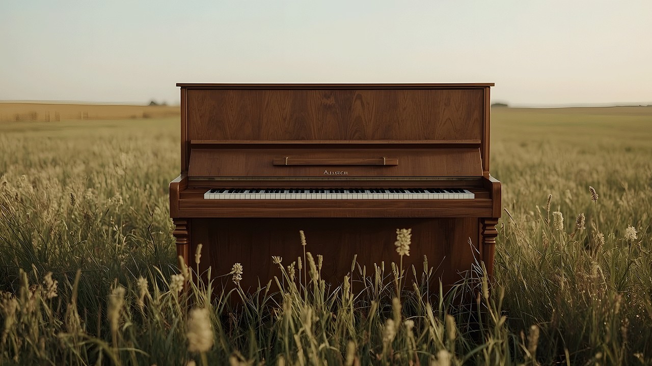 Soft Piano Jazz in Peaceful Nature 🌾 Calm Soft Jazz for Focus, Stress Relief, and Relaxation