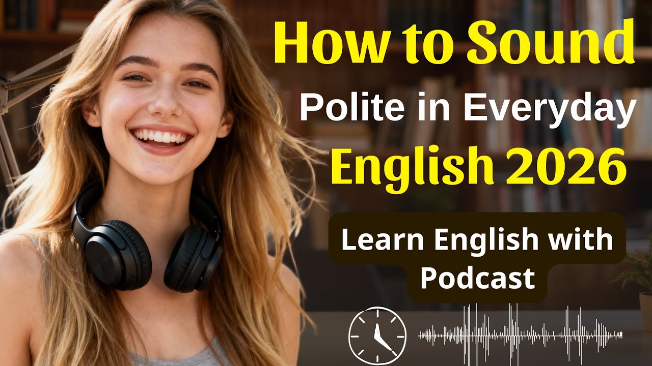 How to Sound Polite in Everyday English 2026 | Learn English with Podcast