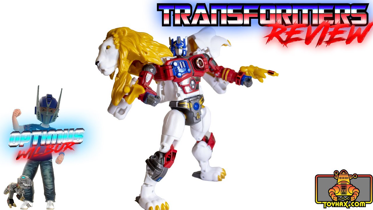 Optimus Wilbur : Transformers Legacy Leo Prime ( Lio Convoy ) with Toyhax Decals
