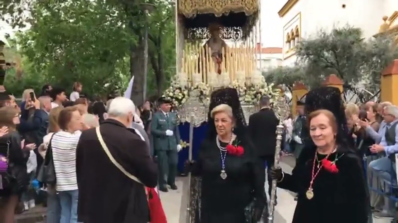 Salida Virgen de la Palma 2024. Semana Santa Badajoz #sanroqueDR24 #semanasanta2024