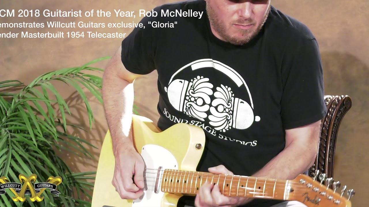 Bob Seger Guitarist & ACM Guitarist of the Year, Rob McNelley with Willcutt 