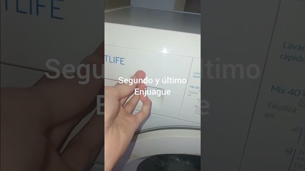 Lavando Jeans en el Lavarropas Smartlife 