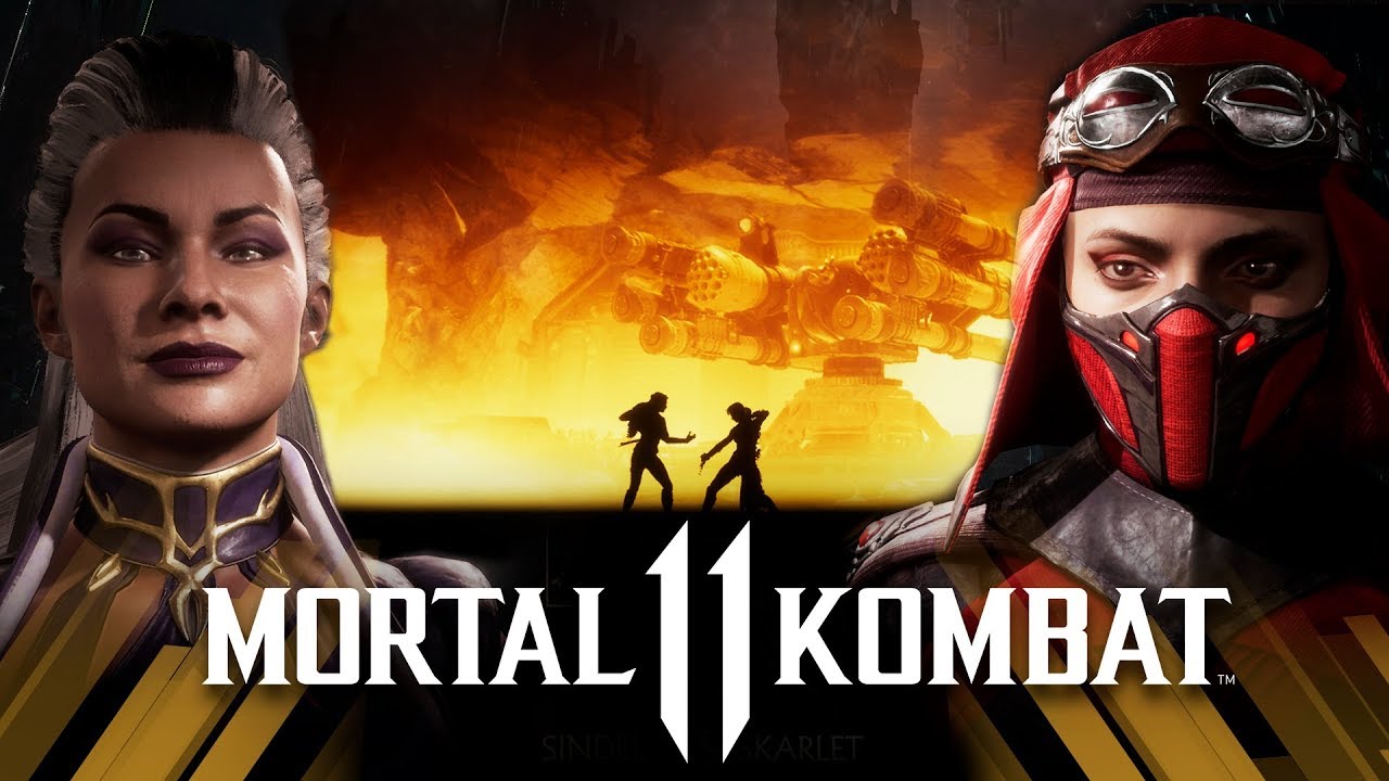 Mortal Kombat 11 - Sindel Vs Skarlet (Very Hard)