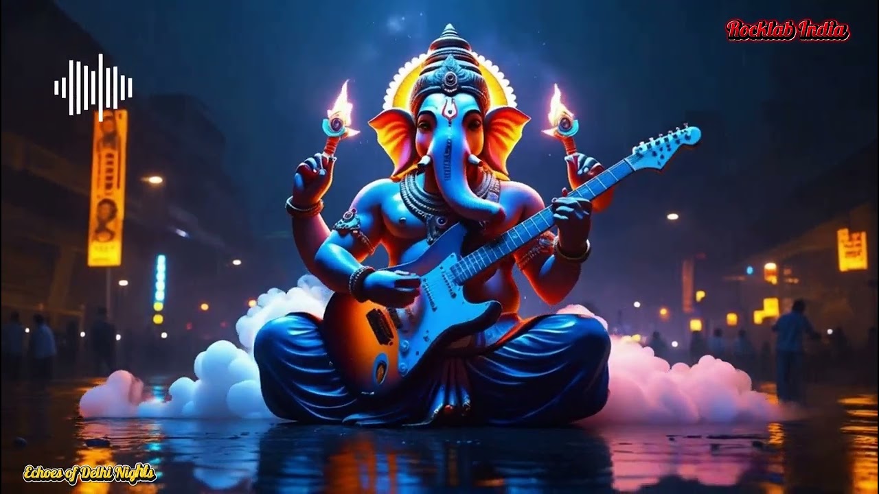 🌙 Echoes of Delhi Nights – Indian Rock Anthem | Rocklab India 🎸