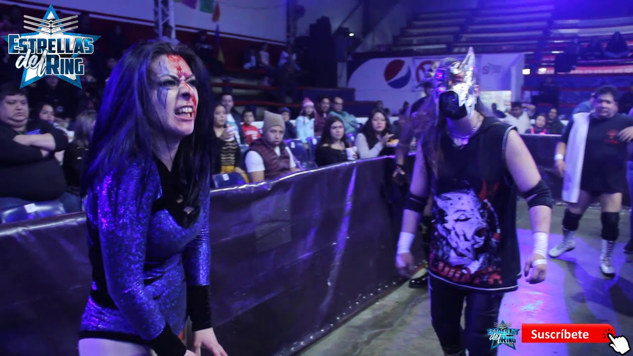 Ludark vs Stephanie Vaquer  ¡¡¡ CAMPEONATO FEMENIL AULL !!!