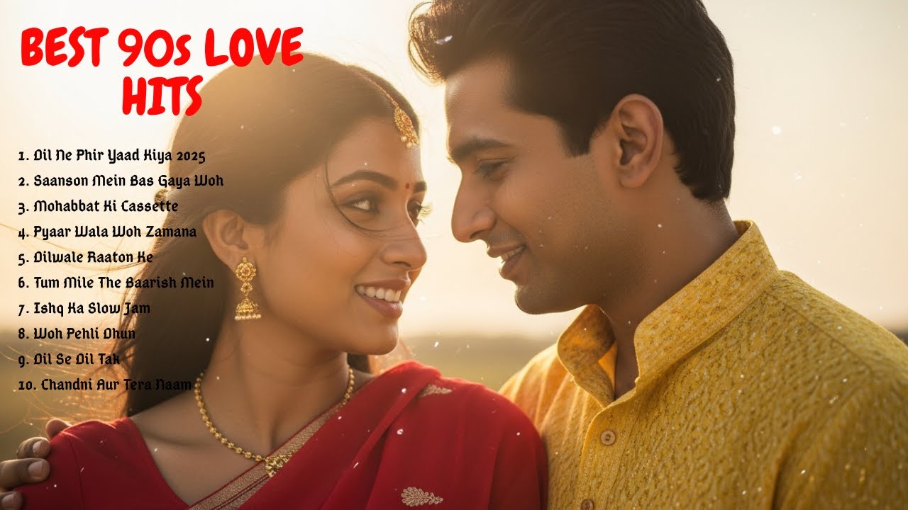 🔥 Top 90s Hindi Romantic Songs ❤️ | Bollywood Love Hits Collection