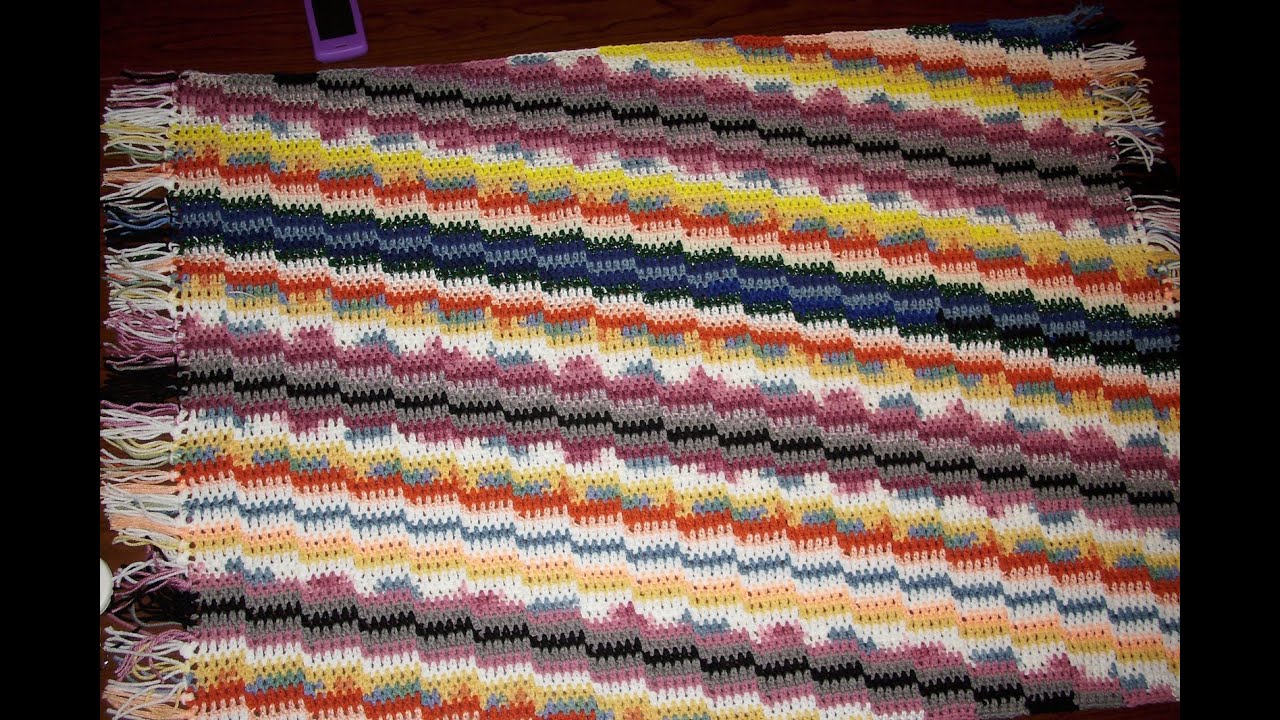 Scrappy Steps Afghan Part 1