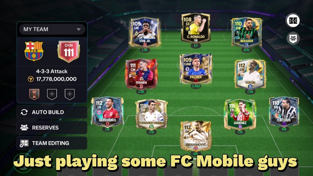 Just playing some FC Mobile guys #fcmobile#YOUTUBECREATOR #viral 