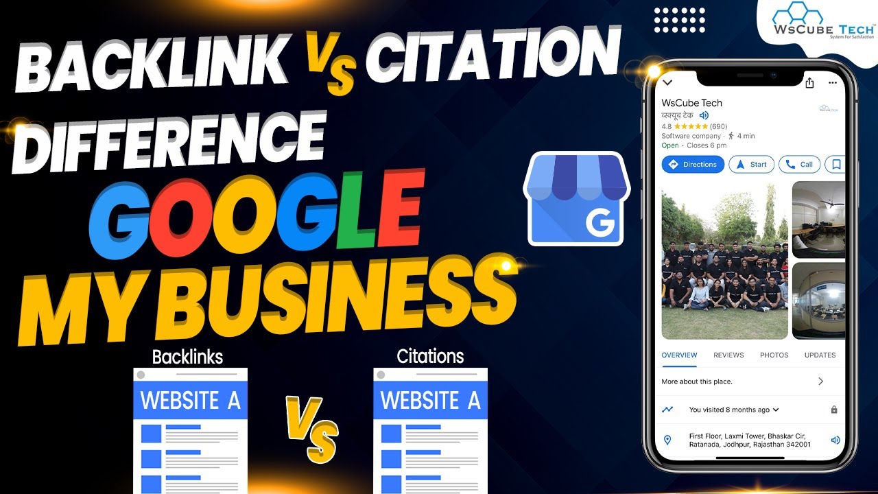 Backlink vs Citation - Difference | Google My Business