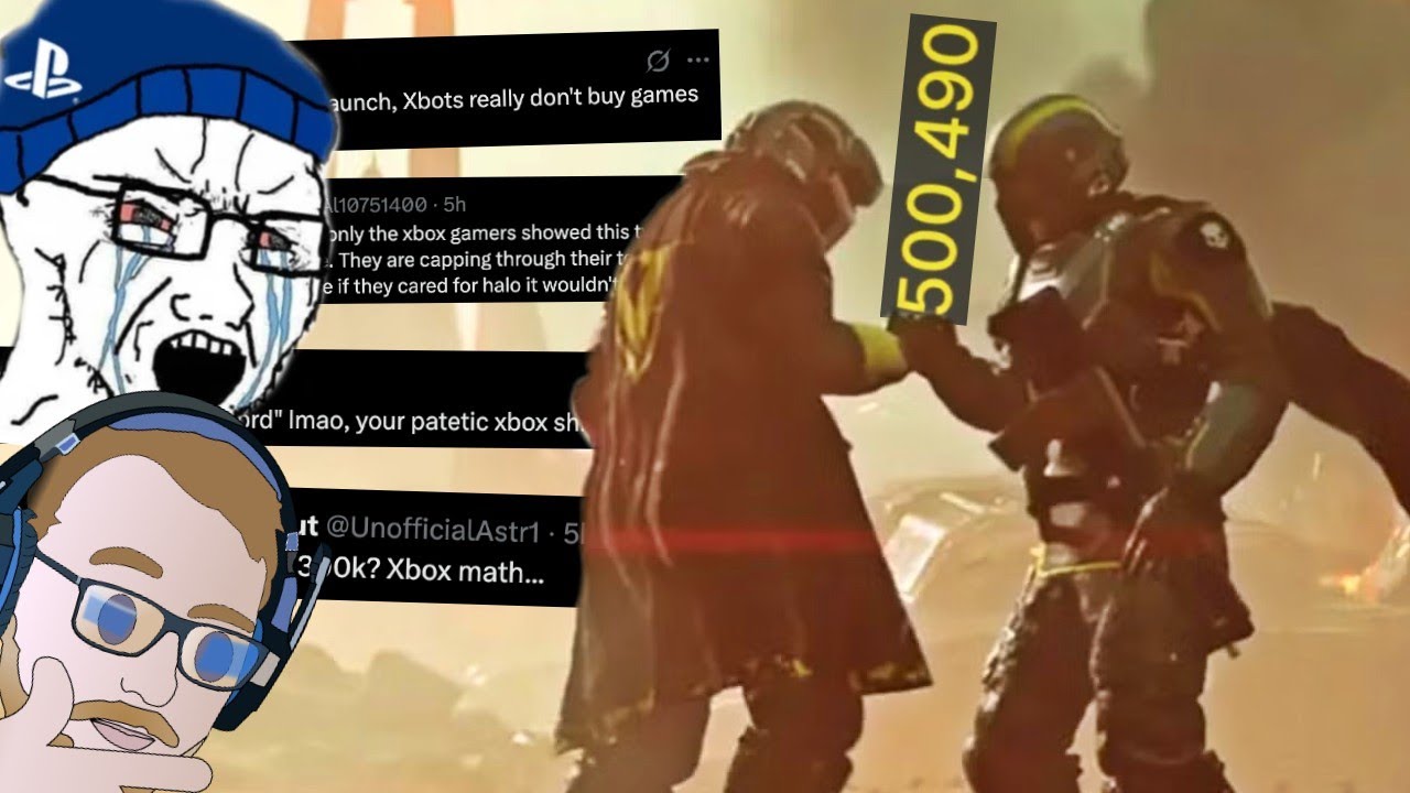 Whiny PS5 Fanboys are Mad That Xbox Players Bought Helldivers 2…