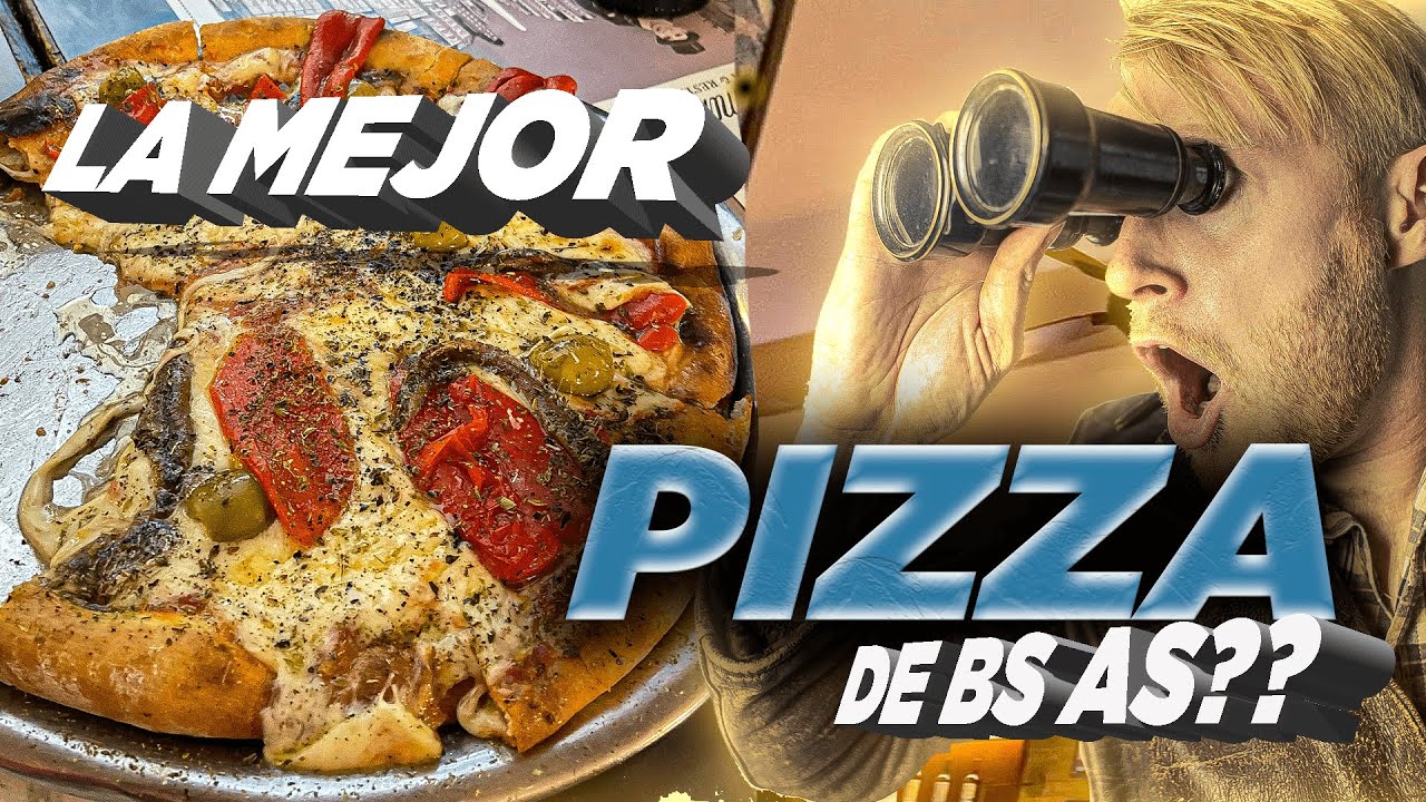 LOS INMORTALES la mejor PIZZA A LA PIEDRA de Buenos Aires 2023
