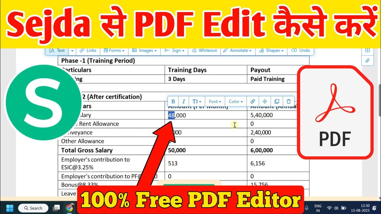 How to edit PDF with Sejda | How to use Sejda PDF Editor