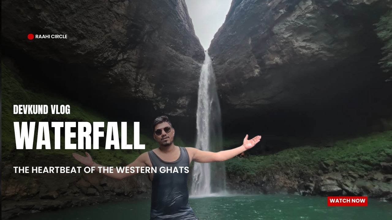 Devkund Waterfall Trek | Hidden Monsoon Paradise near  Pune & Mumbai 🌧️⛰️ | Raahi Circle