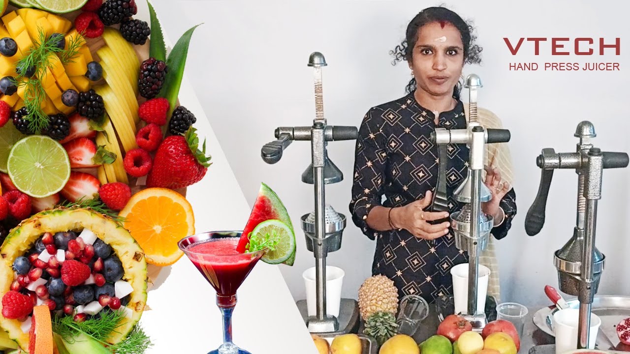 Hand Press Juicer Malayalam demo | Manual Juicer Coimbatore | Magic Juicer