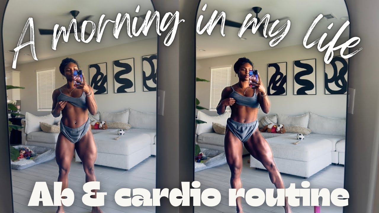My Cardio & Ab workout as a OCB WELLNESS PRO on prep 💪🏽 I Got MY SUIT | prep Update !