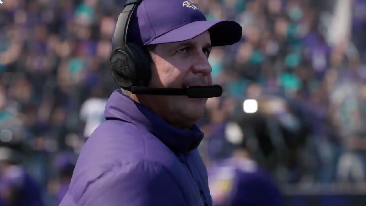 Dolphins @ Ravens- Madden 25 (No Sound)