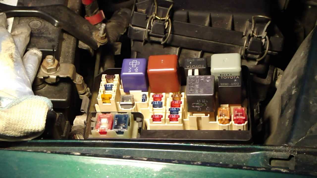 How to locate fuse-boxes places in Toyota Corolla
