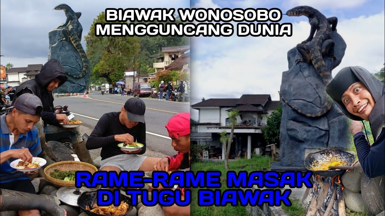 RAME-RAME MASAK DITUGU BIAWAK 50JUTA‼️ Biawak Wonosobo mengguncang dunia