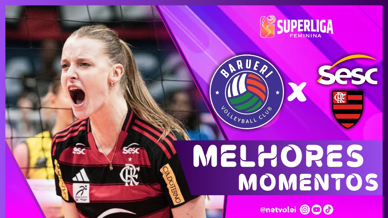 ATROPELO RUBRONEGRO! | BARUERI 0x3 FLAMENGO | Melhores Momentos | Superliga 25/26