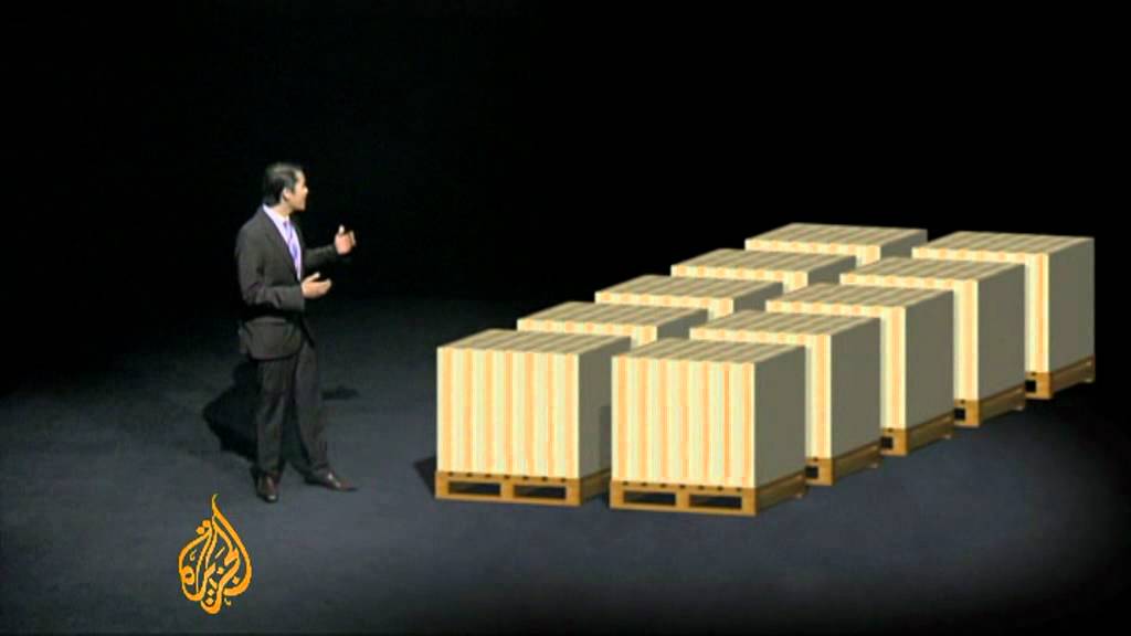 The size of Greece's debt