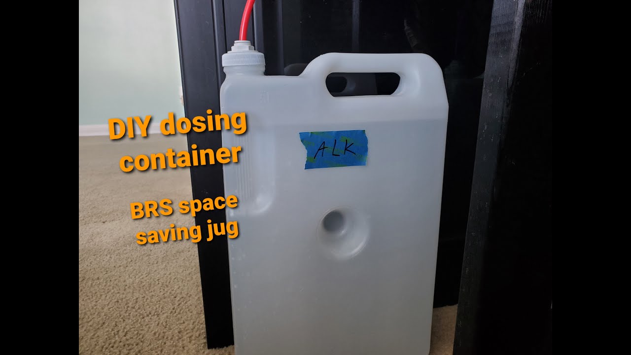 DIY Dosing Containers Using the BRS Space Saving Jugs