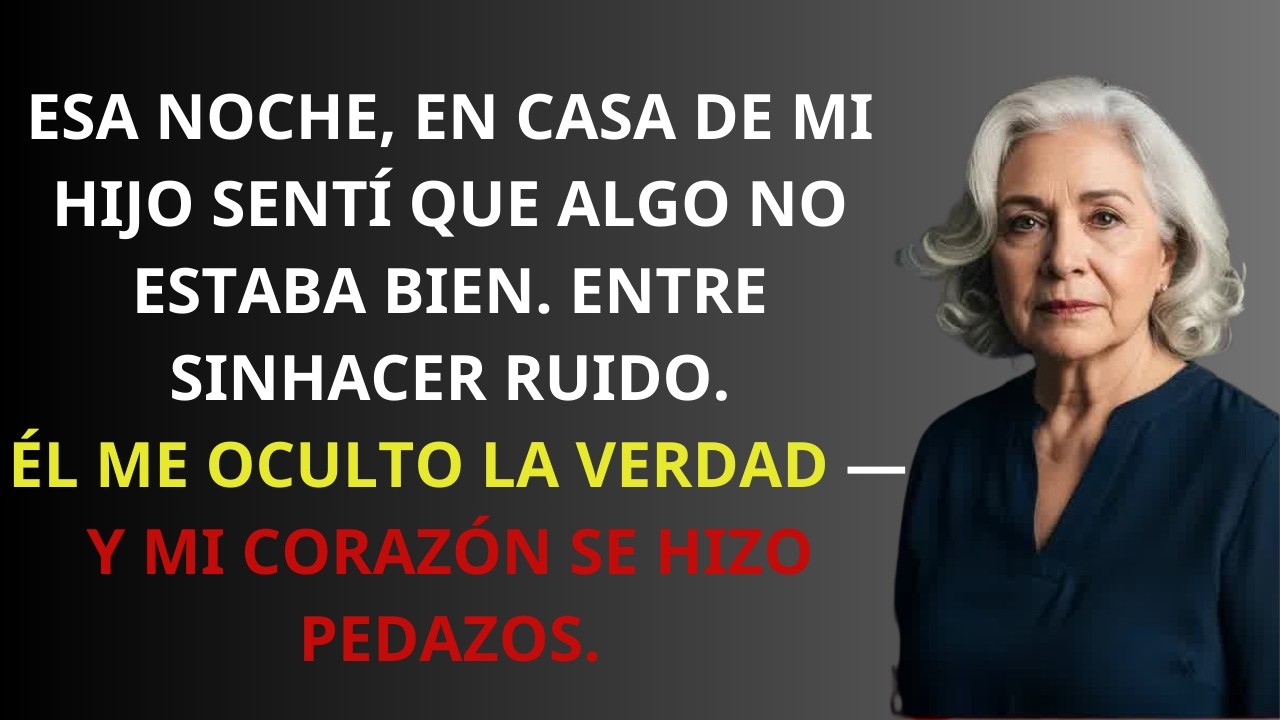 Creí en mi hijo… hasta que entré a su cocina...