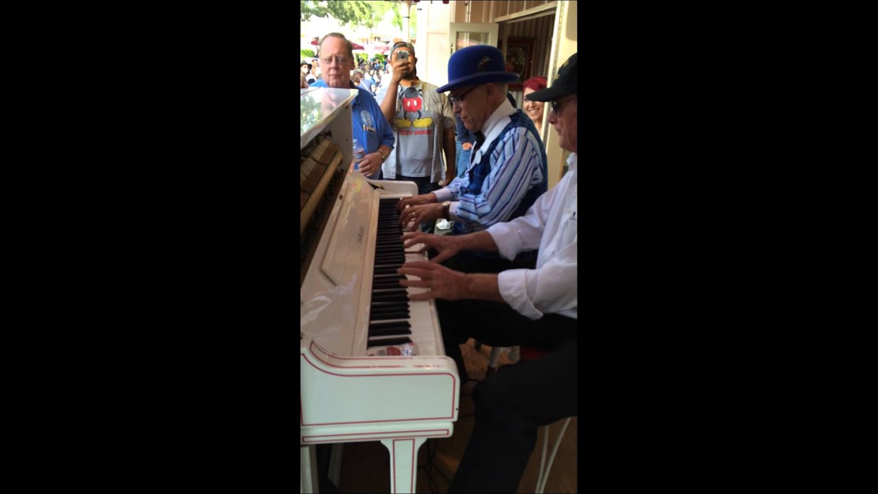 Boogie Woogie piano at Disneyland