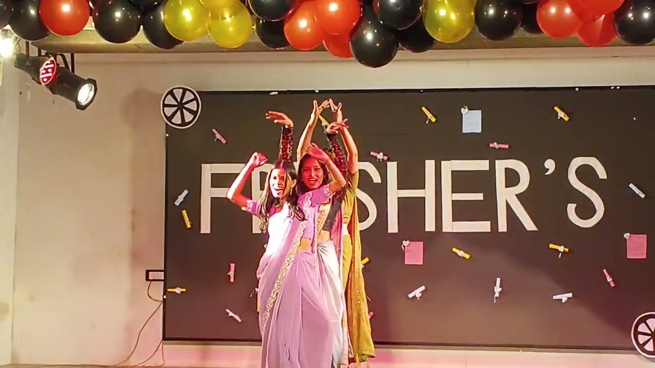 Dance video in freshers party of college program #freshersparty #dancevideo #dance #gwpdumka ... 