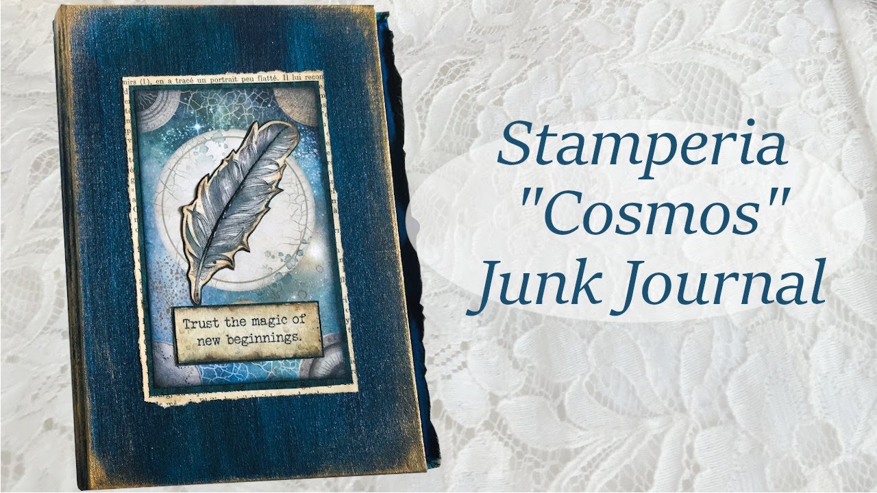*SOLD* Stamperia Cosmos Junk Journal