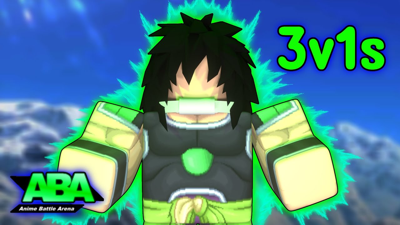 3v1s with Broly in ABA