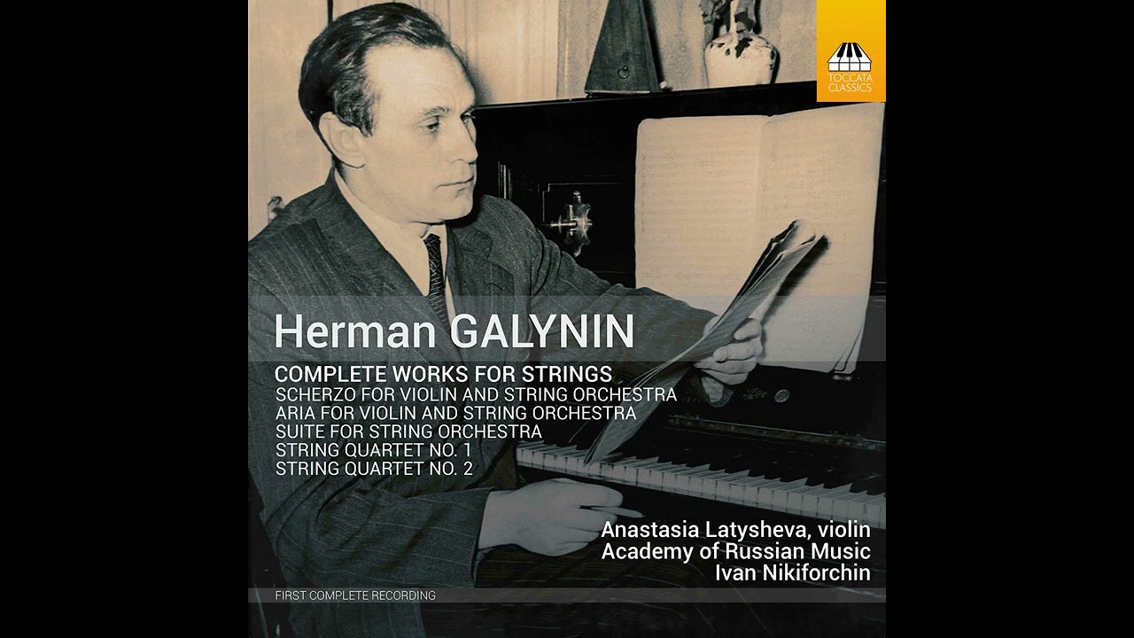 Galynin, German - String Quartet n1 (1947) mov1 [Andante]