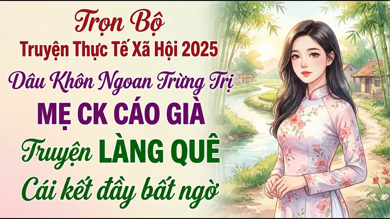 Nghe mà sướng lỗ tai： DÂU QUÊ KHÔN NGOAN TRỪNG TRỊ MẸ CHỒNG CÁO GIÀ - Kể chuyện đêm khuya