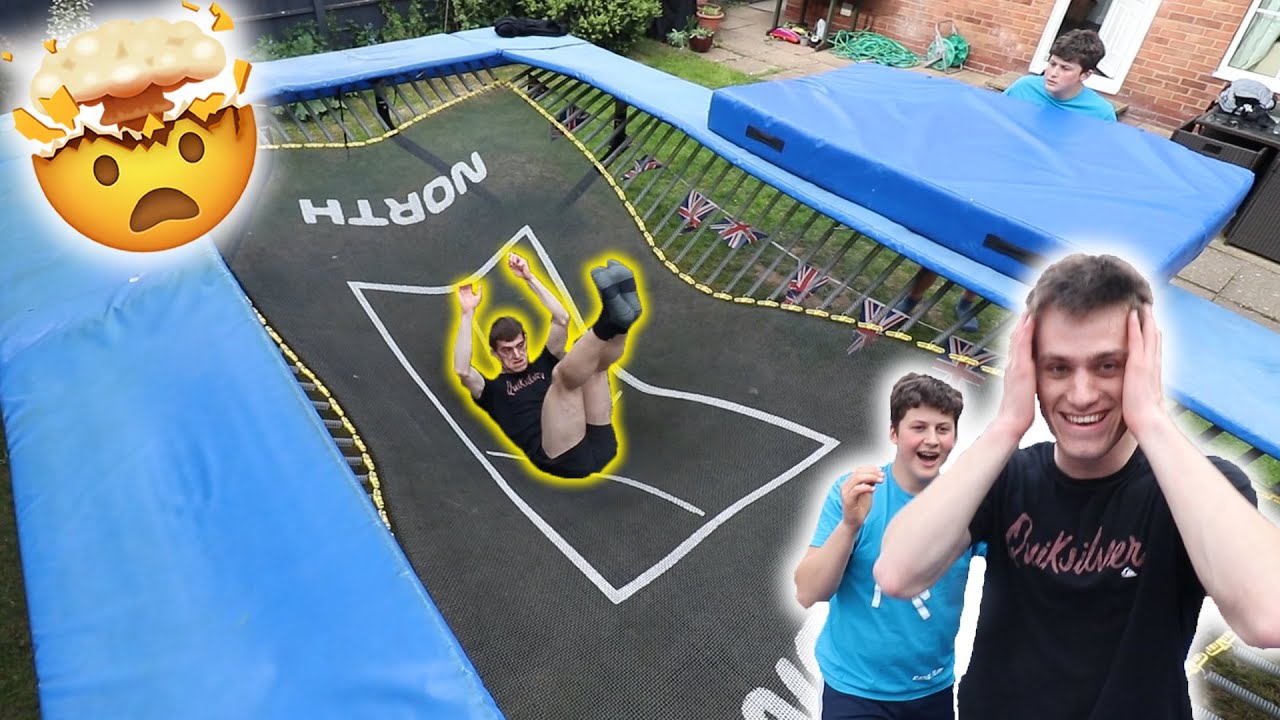 INSANE KID DOES HIS FIRST EVER QUAD BALLOUT!