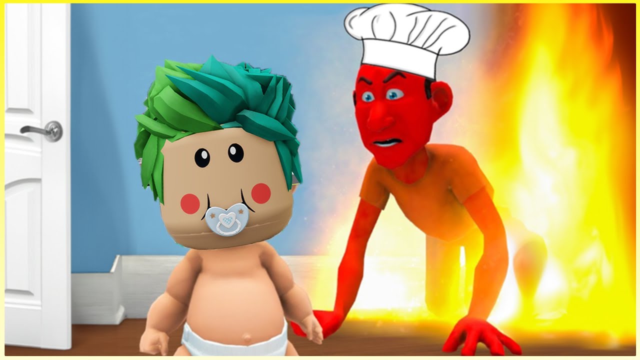 BEBEKLER BÜYÜKLERDEN KAÇIYOR | ROBLOX ✈️ BAKE DA BABY | HAN KANAL KÜBRA NİSA PRATİK OYUN