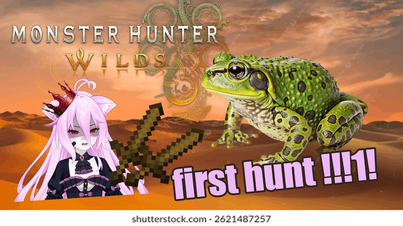 MY FIRST TIME ON MONSTER HUNTER WILDS (VOD ; 2/2)