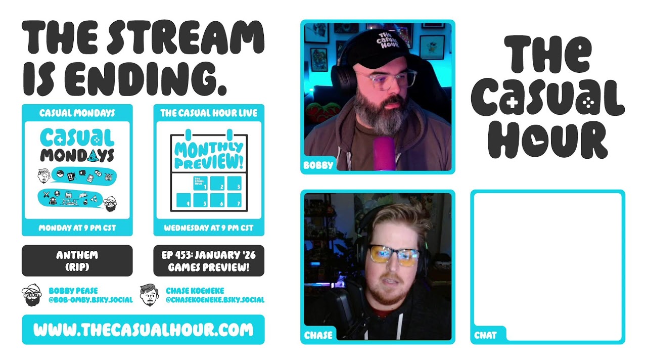 Casual Mondays: RIP IN PEACE ANTHEM