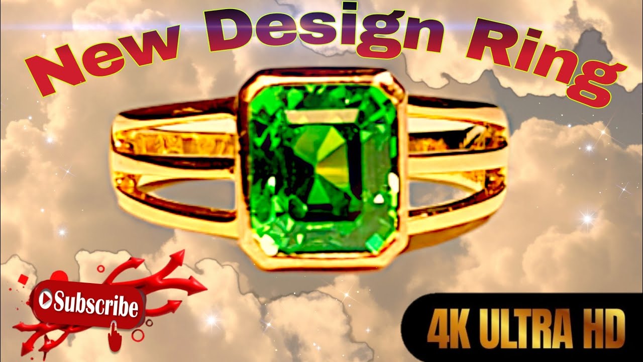 4 Gram Me Ring | अठमांस ग्रीन स्टोन अंगूठी #jewellery #ring  @shriya987