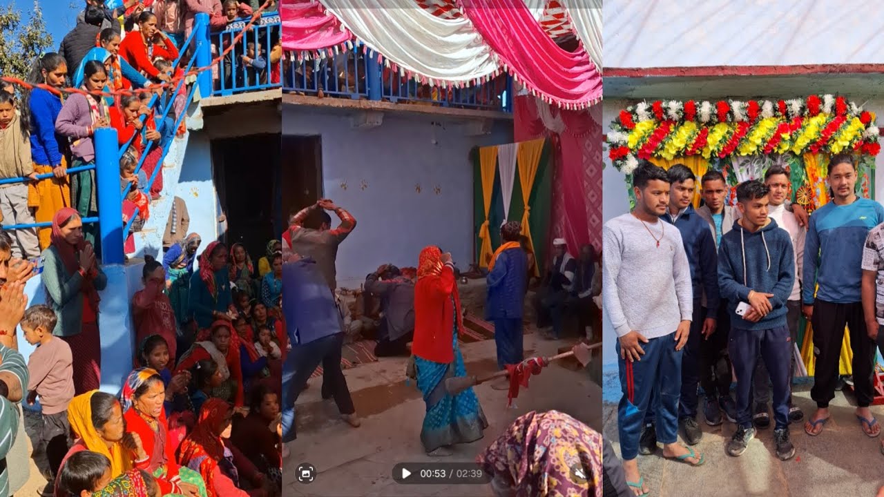 पहाड़ी देवता प्रकट होते हुए🙏#video #pahadivlog #explore #youtube #pahadiculture #virelvideo #devnegi