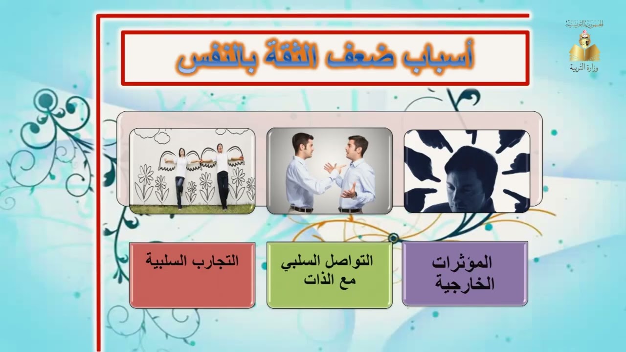 استعدادا للامتحانات الوطنية  || مهارات الثقة بالنفس - الأستاذ شكري العياري - الخبير التربوي .