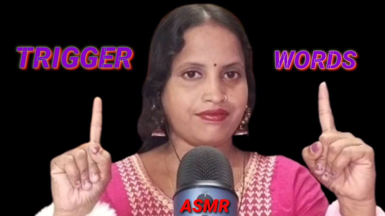 ASMR -Whispering Random TRIGGER WORDS To Help You Sleep 💤