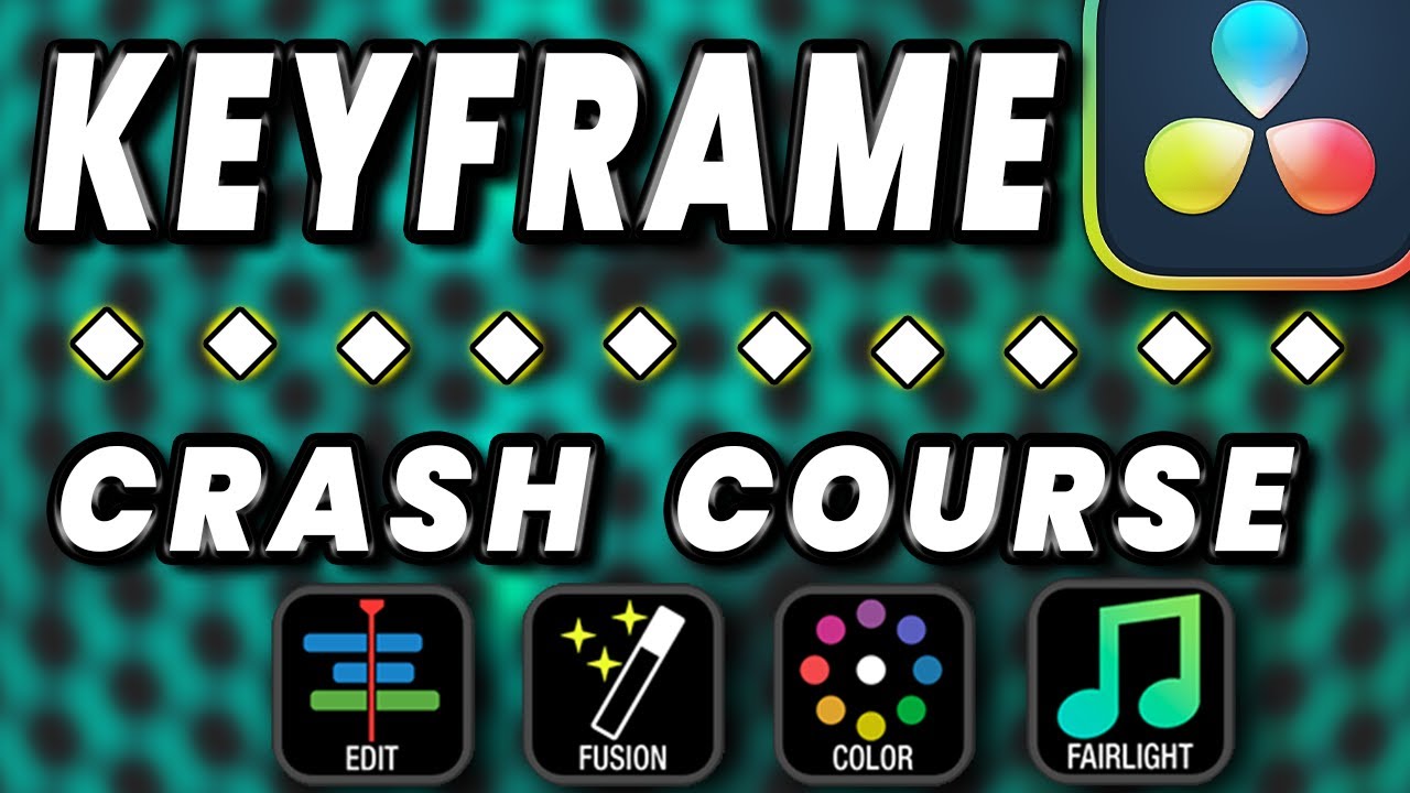 DaVinci Resolve 19 KEYFRAMES Crash Course! | Beginners Guide to Keyframes in EDIT, COLOR, FUSION....